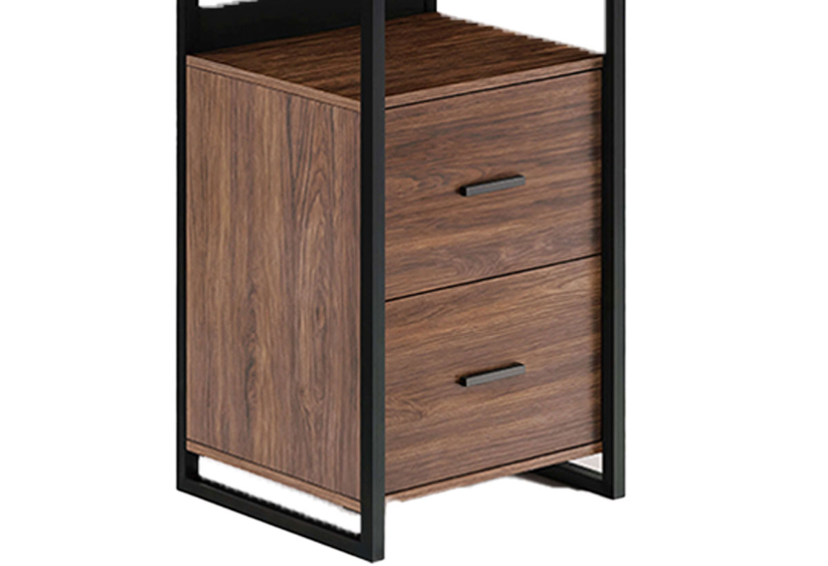 Απεικονίζονται τα συρτάρια του επίπλου.